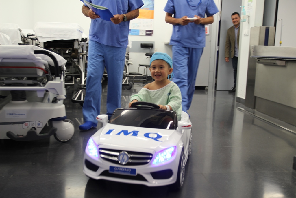 Los coches eléctricos de Pediatría de IMQ se convierten en el “must have” de estas fiestas