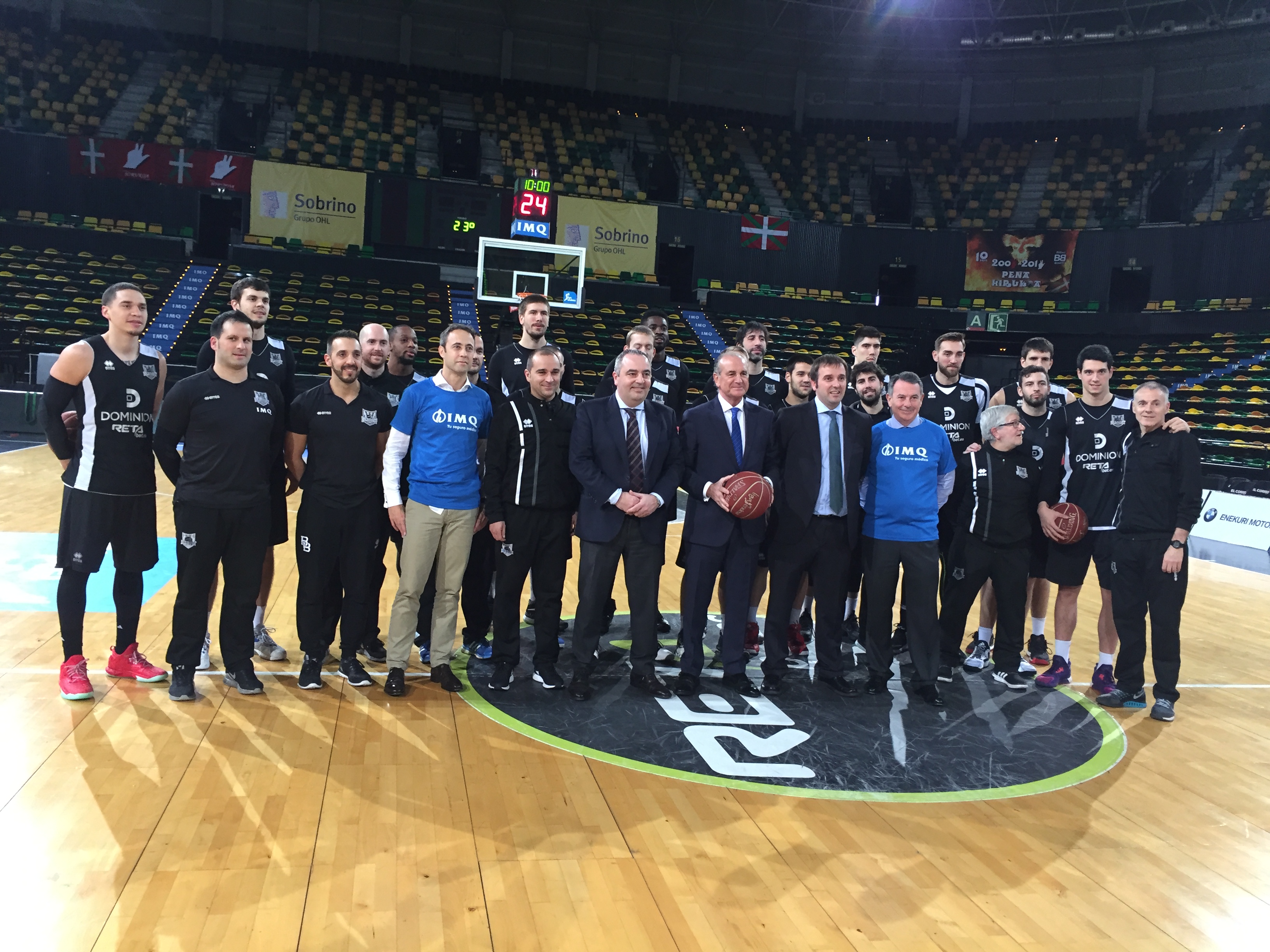 Bilbao Basket renueva por dos nuevas temporadas su acuerdo con IMQ como  aseguradora médica oficial