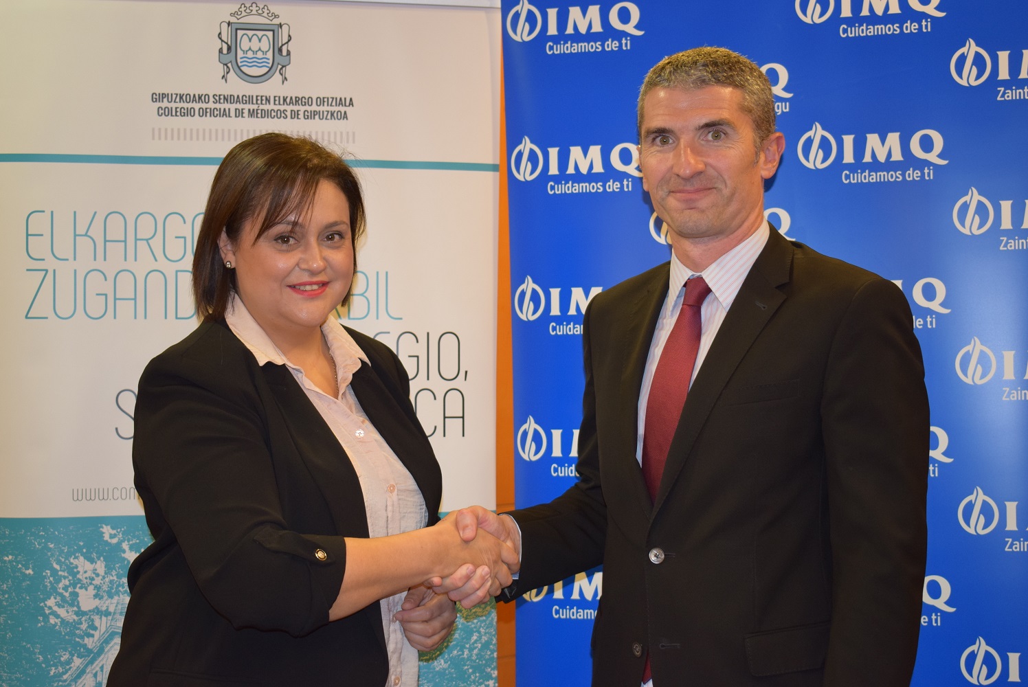 El Colegio de Médicos de Gipuzkoa renueva su acuerdo de colaboración con IMQ
