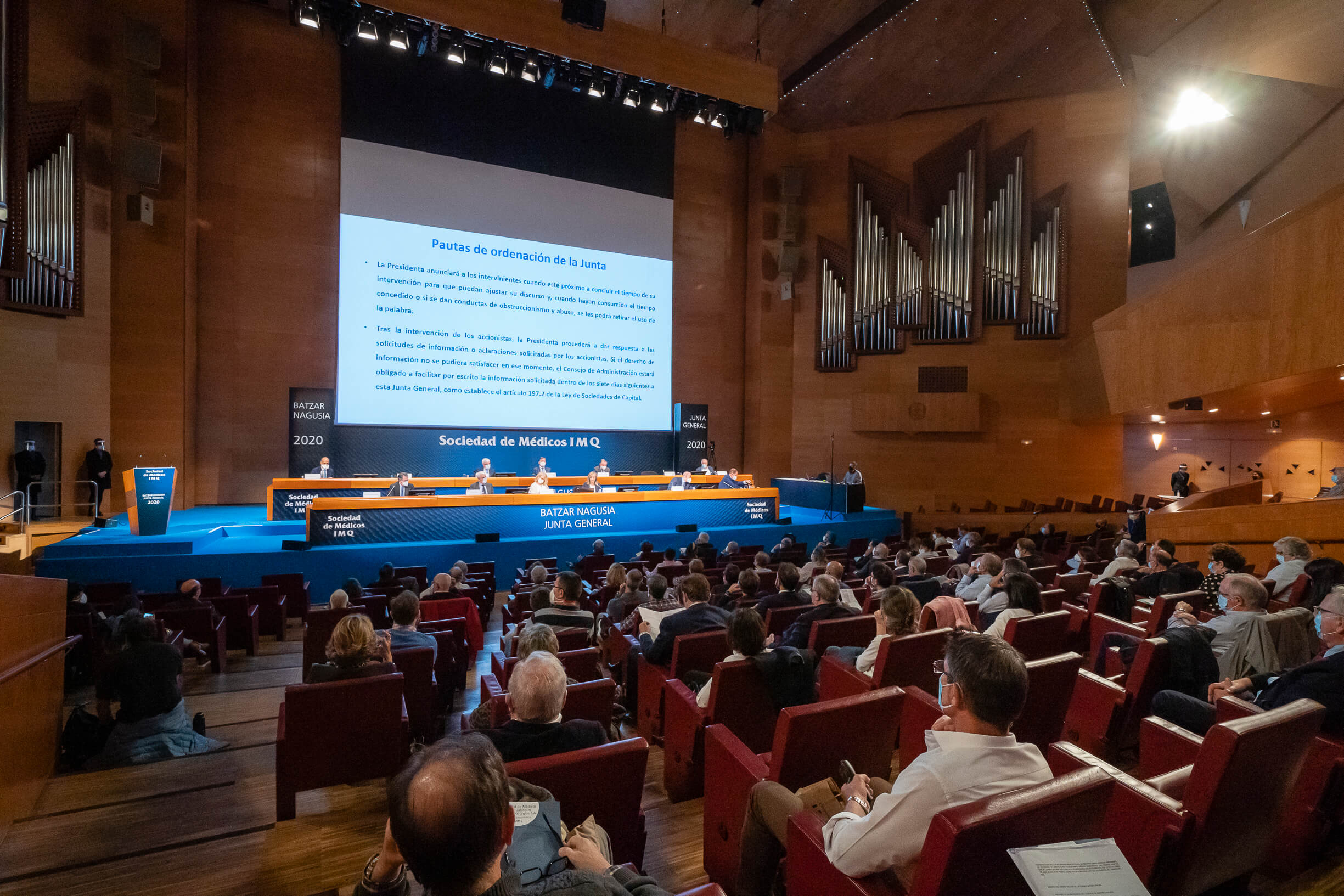 Sesiones informativas previa a la Junta de Accionistas
